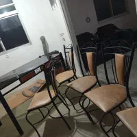 میز ناهارخوری ۶ نفره|میز و صندلی غذاخوری|بهشهر, |دیوار