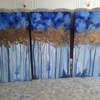 تابلو  فرش تابلو نقاشی|تابلو، نقاشی، عکس|اسلامشهر, شهرک قائمیه|دیوار