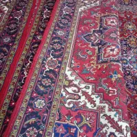فرش‌دستباف‌ هریس‌جفت‌۶متری  نقشه‌تاجری‌ آکبند