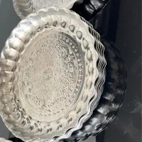 بشقاب ودیس استیل|ظروف سرو و پذیرایی|فولادشهر, B8|دیوار