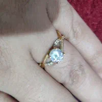 انگشتر طلا تک نگین