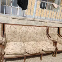 مبلمان طرح فرانسوی چوب سالم و بدون شکستگی|مبلمان خانگی و میز عسلی|سبزوار, هفت تیر|دیوار