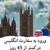 ویزای فوری فرانسه و انگلستان صددرصد تضمینی|خدمات حمل و نقل|تهران, نظامی گنجوی (توانیر)|دیوار
