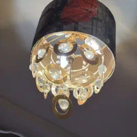 ست لوستر/آباژور/پرده اتاق خواب