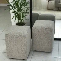 صندلی پاف آرایشی وآشپزخانه/صندلی فروشگاهی