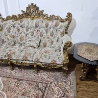 مبل سلطنتی ۹ نفره و جلو مبلی|مبلمان خانگی و میز عسلی|علی‌آباد کتول, |دیوار