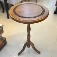میز تلفن آباژور گرامافون خاطره چوب کادویی جهیزیه
