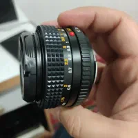 لنز دوربین مینولتای ژاپن ۵۰ اف ۱.۷