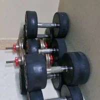 دستگاه ورزشی۴۸کاره بدنسازی به همراه دمبل|تجهیزات ورزشی|اصفهان, ناژوان|دیوار