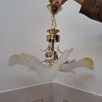 یک جفت لوستر  ۳شاخه سالم سالم