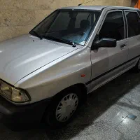 پراید صبا مدل ۸۷ دوگانه کارخانه نقره ای