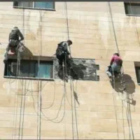 پیچ ورولپلاک آبندی وتمیزکاری نما بدون نیازداربست