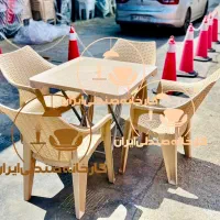 میز و صندلی پلاستیکی مدل معصوم ناهارخوری غذاخوری