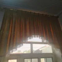 پرده دولایه سلطنتی تمیز|پرده، رانر، رومیزی|برازجان, |دیوار