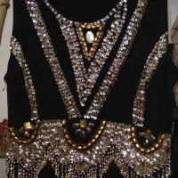 لباس مجلسی جنس ریون کشی