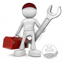 کارگر خط تولید بطری