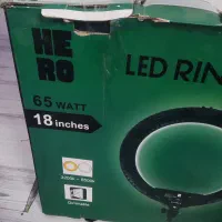 رینگ لایت 18 اینج 65 وات برند HE RO با ریموت