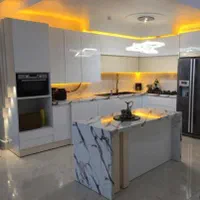 کابینت اشپزخونه MDF / های گلاس انتی / کلاسیک|مصالح و تجهیزات ساختمان|قرچک, پارس سرام|دیوار