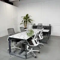 میز مدیریت M212 با ال،صندلی‌ مدیریت