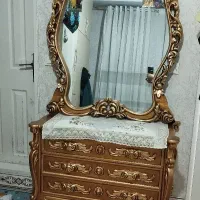 تخت سلطنتی طلا کوب تمام چوب