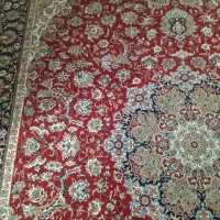 دوعدد فرش قرمز حرم|فرش|کاشمر, |دیوار