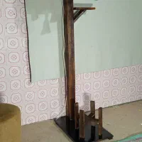 آباژور ایستاده چوبی