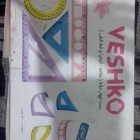 ست گونیا و نقاله ژله ای