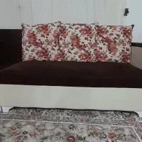 مبل راحتی ۷ نفره به همراه میز بار و ویترین|مبلمان خانگی و میز عسلی|صومعه‌سرا, |دیوار