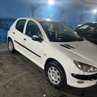 206 تیپ ۲  رنگ سفید  مدل 1388 سفید|خودرو سواری و وانت|مشهد, الهیه|دیوار