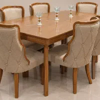 میز ناهارخوری نونونو چوب راش اصل سفارشی
