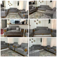 دو دست مبل راحتی مدل شارلوت ۷نفره نو مناسب جهیزیه