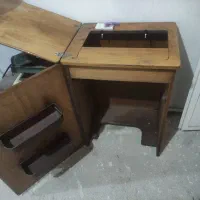 میزه چرخ خیاطی قدیمی آنتیک کلکسیونی آلمانی سالم