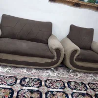 یه دست مبل   یه ۲نفره ویه ۳نفره و۲تا تک نفره|مبلمان خانگی و میز عسلی|اهواز, کوی باهنر|دیوار