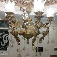 لوستر برنجی