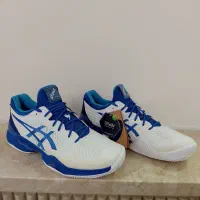 کفش کتونی اورجینال تنیس اسیکس سایز 43/5 با جعبه