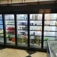 یخچال ایستاده سوپر مارکت