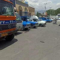 اتو بارباربری خاوردماوند وانت بار کارگر خالی