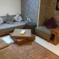 مبلمان ۷ نفره خارجی جنس خوب|مبلمان خانگی و میز عسلی|تهران, کاج|دیوار