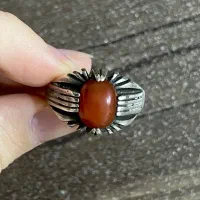 انگشتر چهار چنگ عقیق