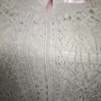 شومیز گیپور  معاوضه با تاپ مشکی گیپور