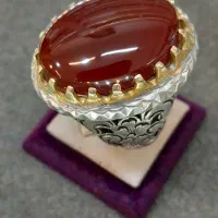 انگشتر یمنی درشت رکاب دستساز و زیبا|جواهرات|مشهد, بالا خیابان|دیوار