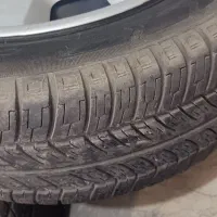 رینگ و لاستیک زاپاس پژو پارس و ۴۰۵|قطعات یدکی و لوازم جانبی|باقرشهر, |دیوار