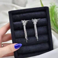 گوشواره نقره آویز شگفت انگیز تخفیف ویژه نقره سازی۵