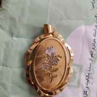 گردنبد طلا شمایل گل رز