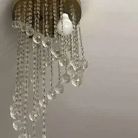 اوستر مارپیچ بسیار شیکو زیبا|لوستر و چراغ آویز|بابلسر, |دیوار