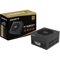 پاور 750 وات فول ماژولار گیگابایت gigabyte p750gm