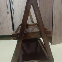 میز جا ادویه ساخته شده با چوب اصل گردو|آب‌چکان و نظم‌دهنده ظروف|ورامین, ورامین|دیوار