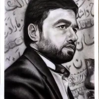 سفارش طراحی چهره سیاهقلم