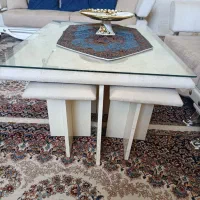 میز وجلو مبلی