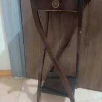 درختچه تزئینی ،گلدان شیشهای،کوزه ای،میز تلفن چوبی|حراج|کرج, شهرک فهمیده|دیوار